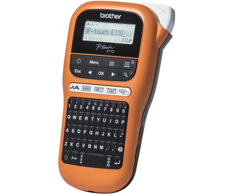 BROTHER PT-E110VP štampač nalepnica za električare (PTE110VPR1)  Slika 2