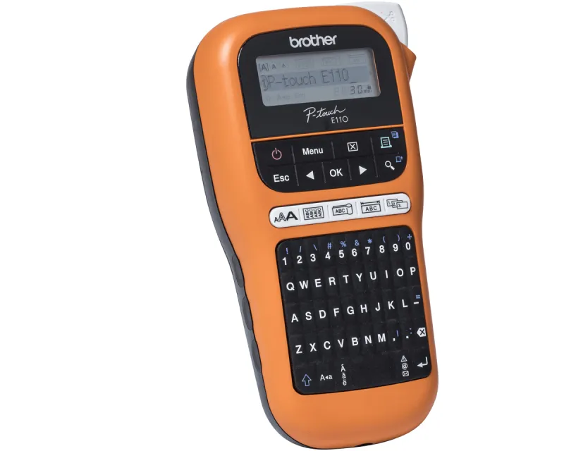 BROTHER PT-E110VP štampač nalepnica za električare (PTE110VPR1)  Slika 3