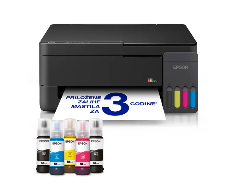 EPSON L3310 EcoTank ITS multifunkcijski inkjet štampač Slika 1