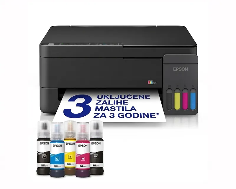 EPSON L3351 EcoTank ITS wireless multifunkcijski inkjet štampač Slika 1