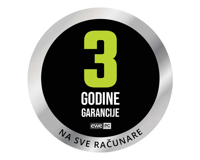 EWE PC AMD GAMING računar Ryzen 5 9600X 32GB 1TB AMD9060XT 8GB Slika 6