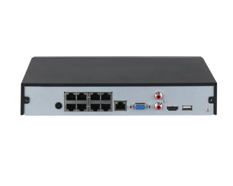 DAHUA NVR4108HS-8P-4KS3 8CH Compact 1U 8PoE 1HDD Lite Network Video Recorder Slika 3