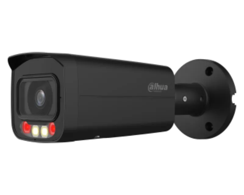 DAHUA IPC-HFW2449T-AS-IL-0360B-BLACK 4MP Smart Dual Light Fixed-focal Bullet WizSense Network kamera crna  Slika 1