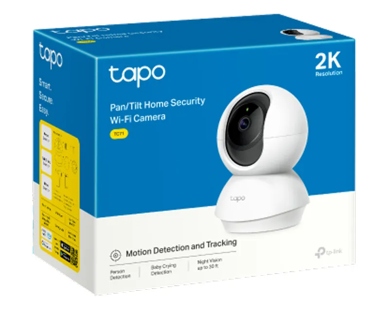 TP-LINK_ TC71 4MP Pan/Tilt Home Security WiFi Camera  Slika 3