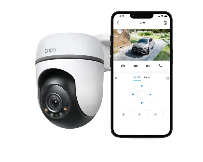TP-LINK_ TC40 Outdoor Pan/Tilt Security Wi-Fi Camera  Slika 4