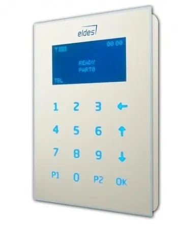 ELDES LCD šifrator žični EKB2 beli Slika 2