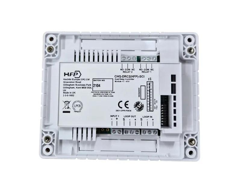 HOCHIKI CHQ-DRC(HFP)-SCI Analog.adresab.modul sa 2 releja  Slika 2