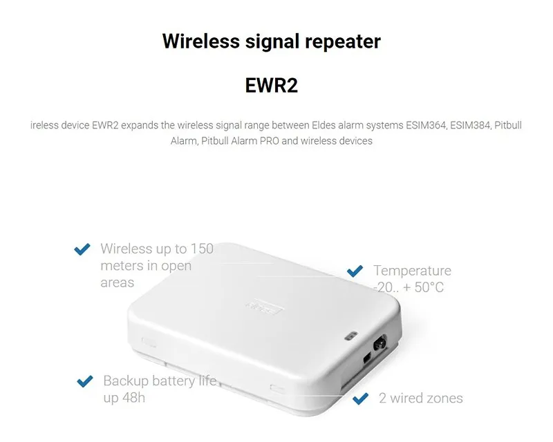 ELDES EWR2 Bez.ripiter signala  Slika 3