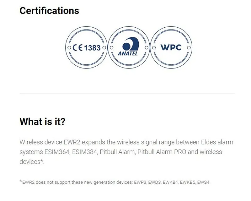 ELDES EWR2 Bez.ripiter signala  Slika 5