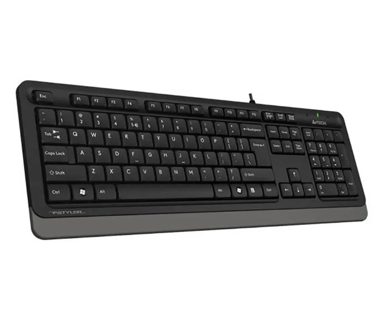 A4 TECH FK10 FSTYLER USB US siva tastatura Slika 1