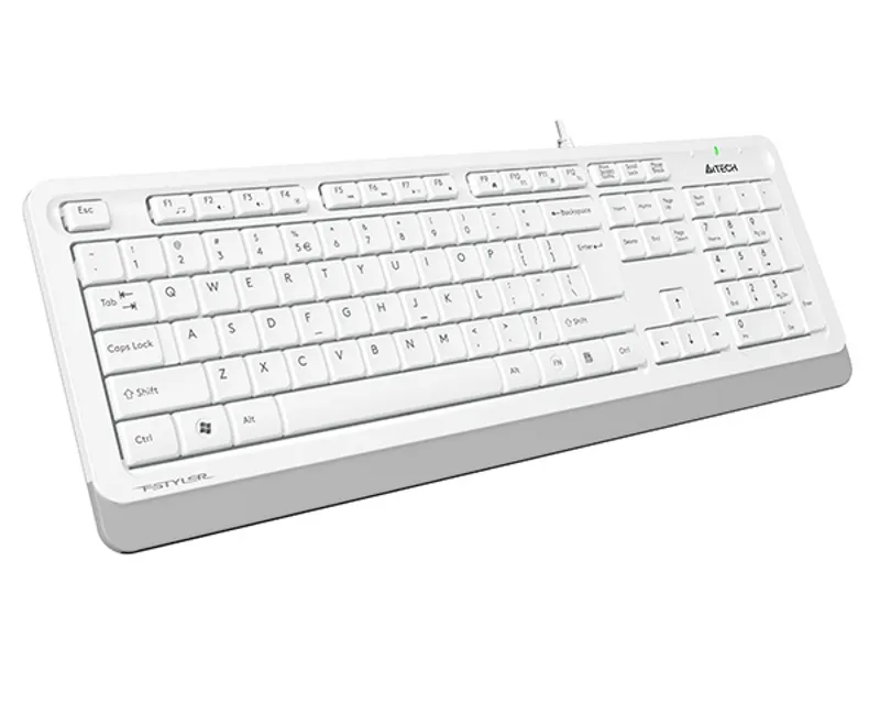 A4 TECH FK10 FSTYLER USB US bela tastatura Slika 2