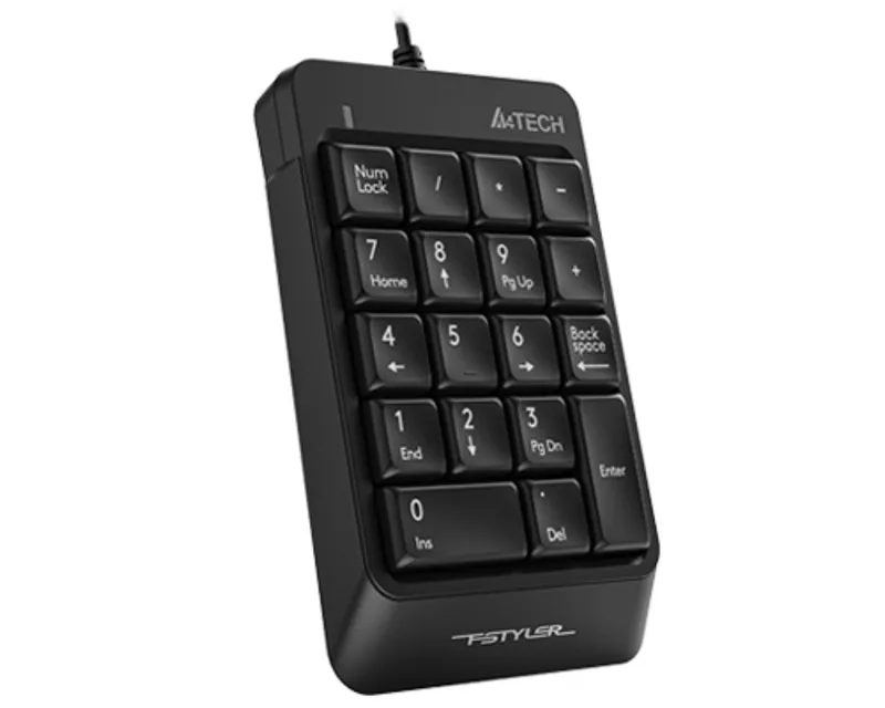 A4 TECH FK13P FSTYLER Numerička USB crna tastatura Slika 2