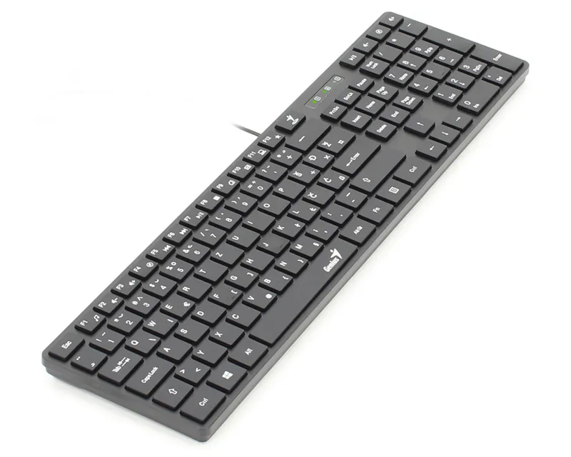GENIUS SlimStar 126 USB YU crna tastatura Slika 2