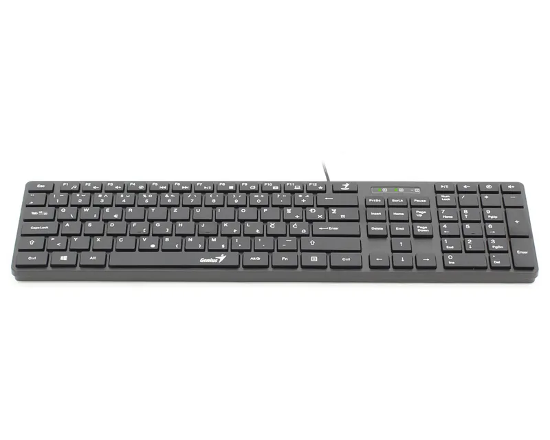 GENIUS SlimStar 126 USB YU crna tastatura Slika 1