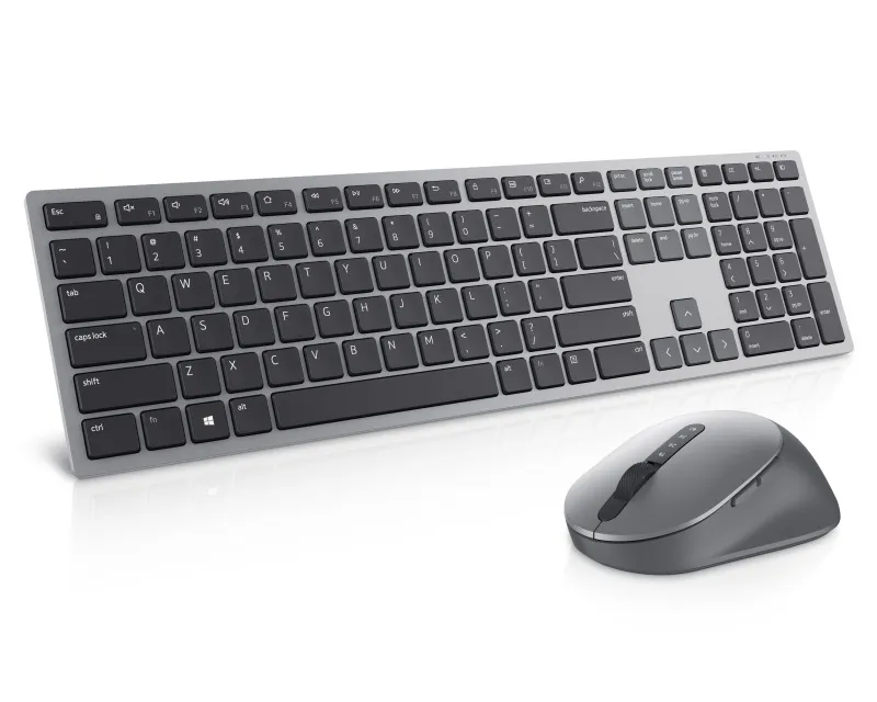 DELL KM7321W Pro Plus Wireless Multi-device US tastatura + miš siva Slika 5