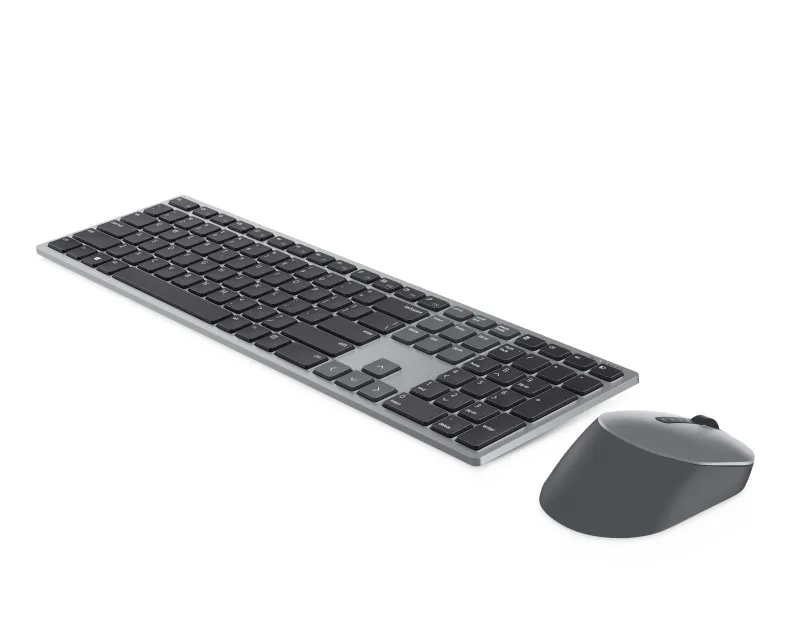 DELL KM7321W Pro Plus Wireless Multi-device US tastatura + miš siva Slika 7