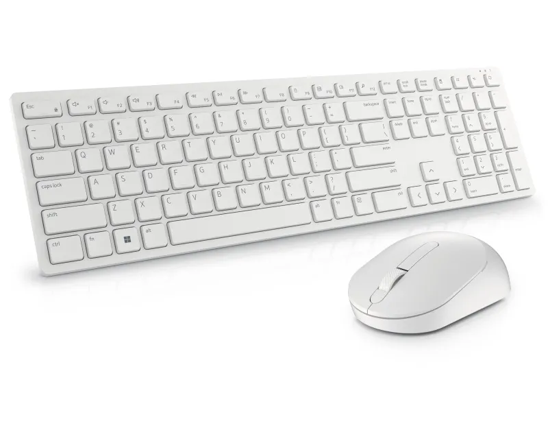 DELL KM5221W Pro Wireless US tastatura + miš bela Slika 2