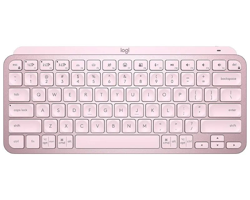 LOGITECH MX Keys Mini Wireless Illuminated tastatura roze US Slika 1