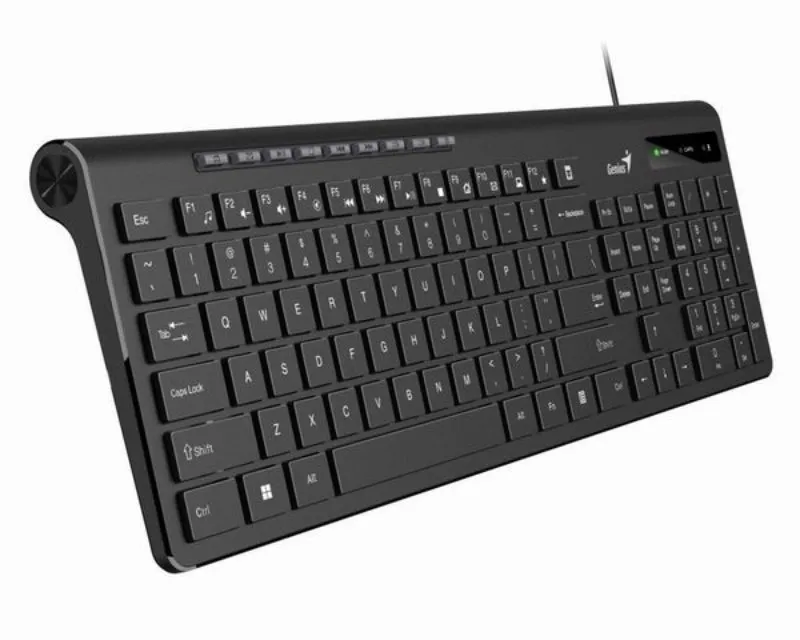 GENIUS Slimstar 230II USB US crna tastatura  Slika 3