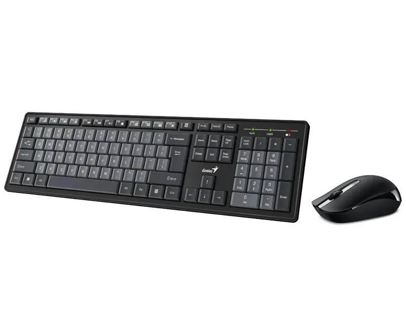 GENIUS Smart KM-8200 Wireless USB YU crna tastatura + miš Slika 2