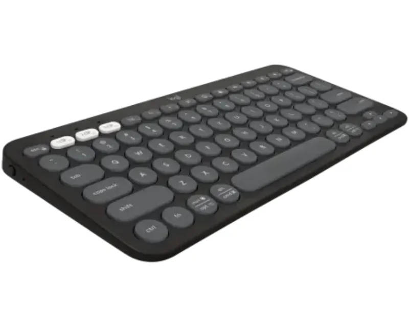 LOGITECH Pebble2 Wireless Combo US tastatura + miš crna  Slika 3