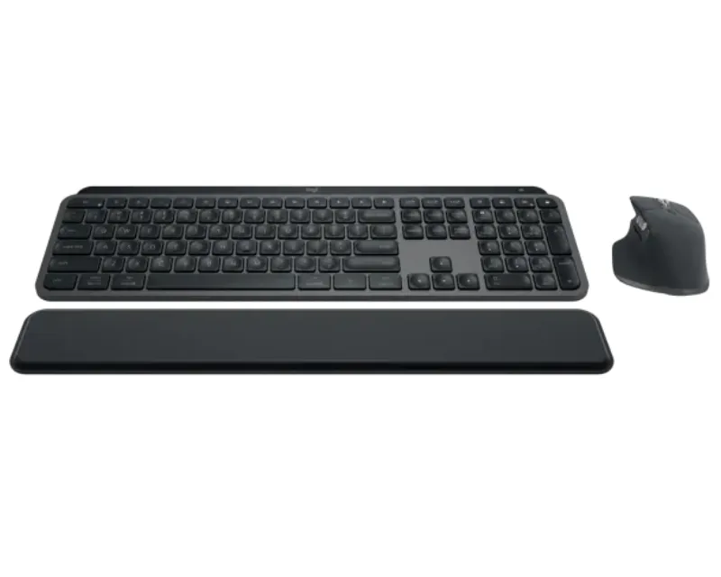 LOGITECH MX Keys S Combo Graphite Wireless Desktop US tastatura + miš Slika 2
