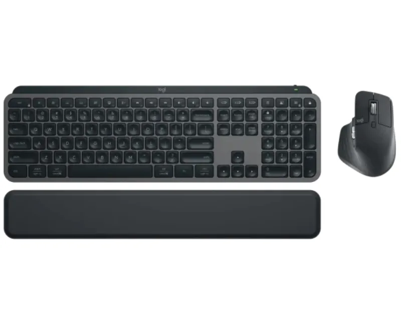 LOGITECH MX Keys S Combo Graphite Wireless Desktop US tastatura + miš Slika 1