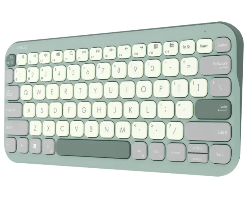 ASUS KW100 Marshmallow Wireless tastatura GN Slika 5