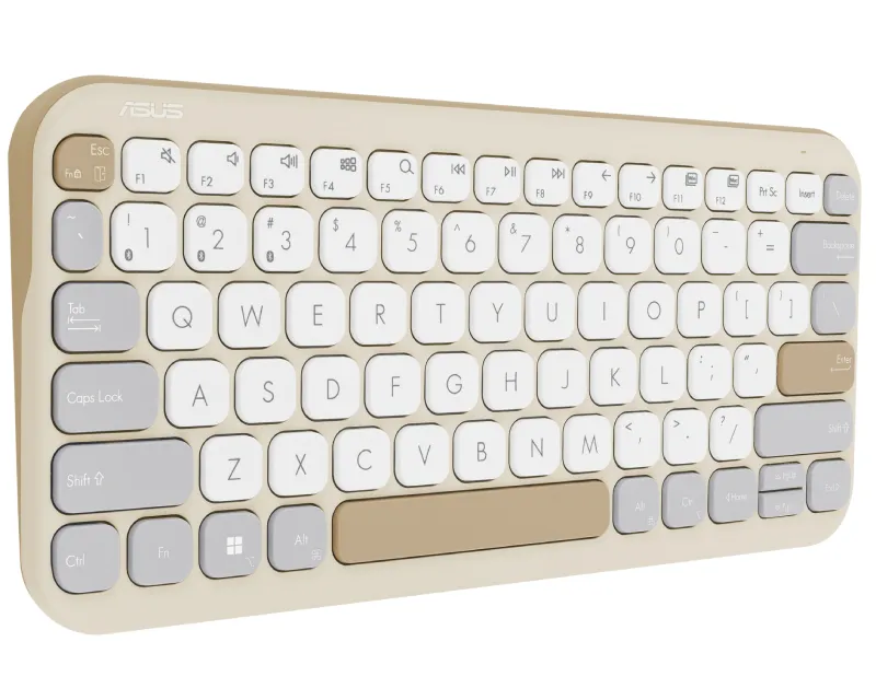 ASUS KW100 Marshmallow Wireless tastatura BG Slika 6