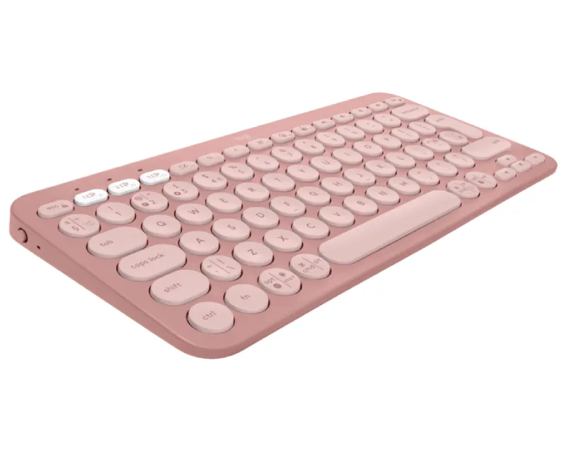 LOGITECH K380s Bluetooth Pebble Keys 2 US roze tastatura  Slika 5