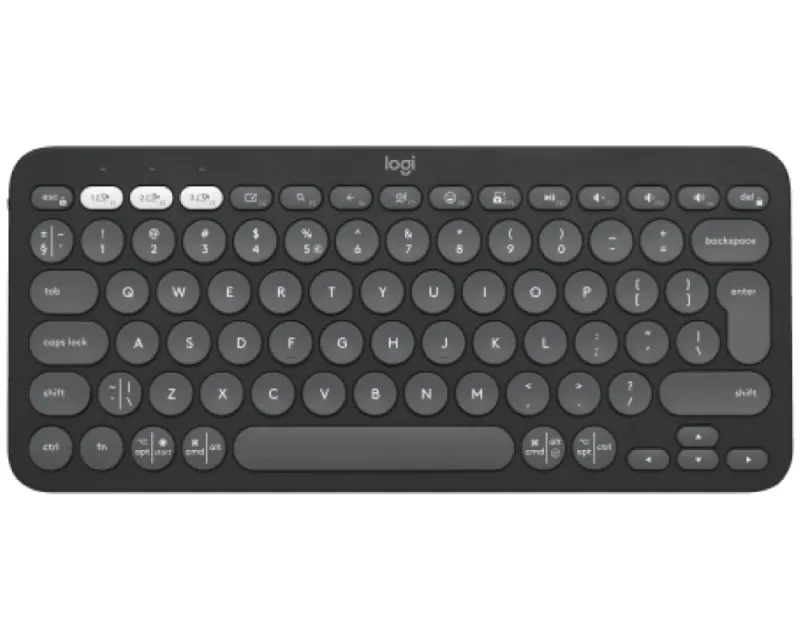 LOGITECH K380s Bluetooth Pebble Keys 2 US Graphite tastatura Slika 1