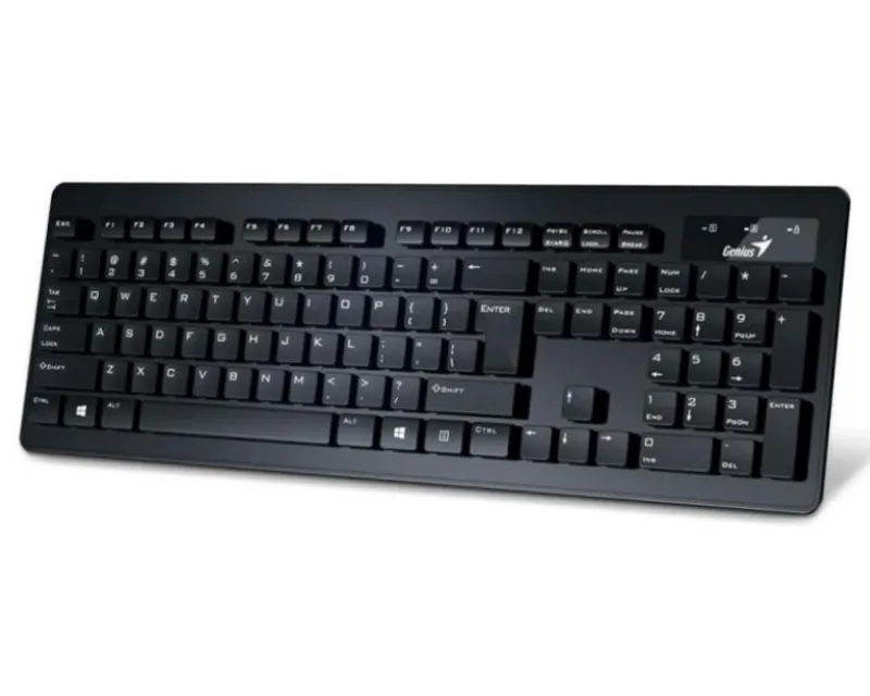 GENIUS SlimStar 126 USB US bela tastatura Slika 1