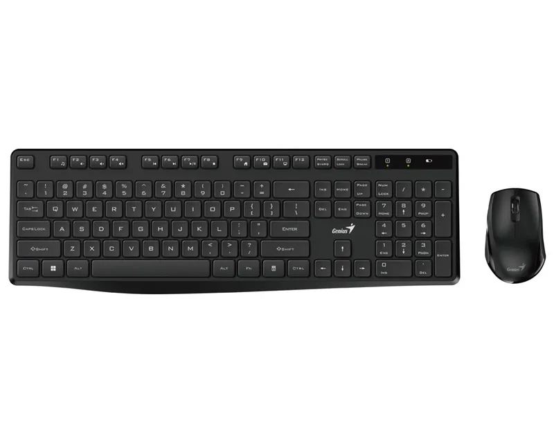 GENIUS KM-8206S Wireless USB US wireless crna tastatura Slika 1