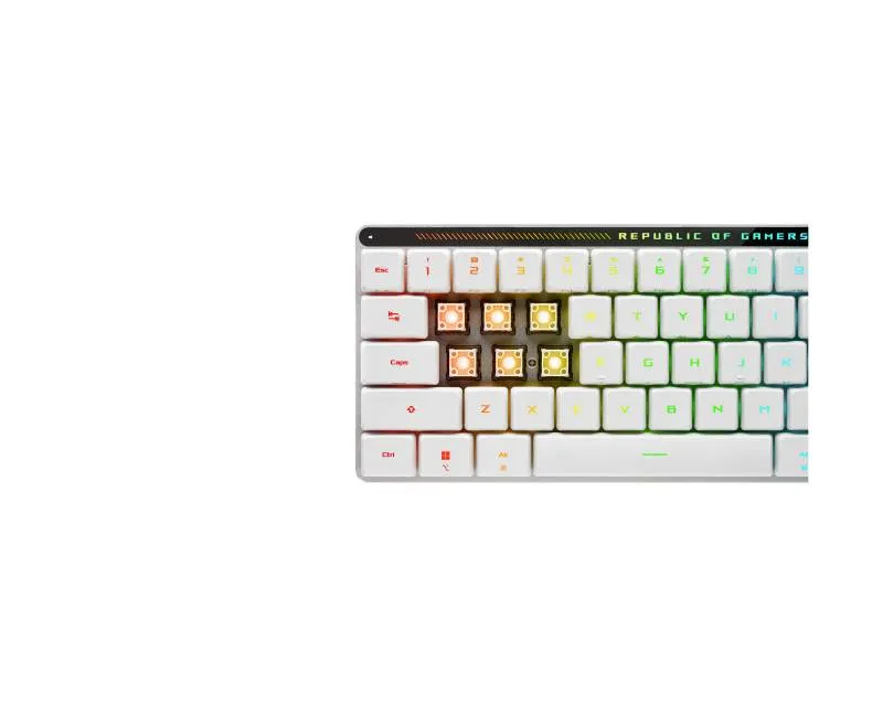 ASUS M603 FALCHION RX LP Wireless Gaming tastatura Slika 6