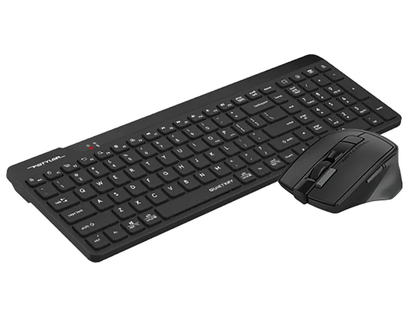 A4 TECH FG2400 AIR2 FSTYLER Wireless Combo USB YU crni set Slika 4