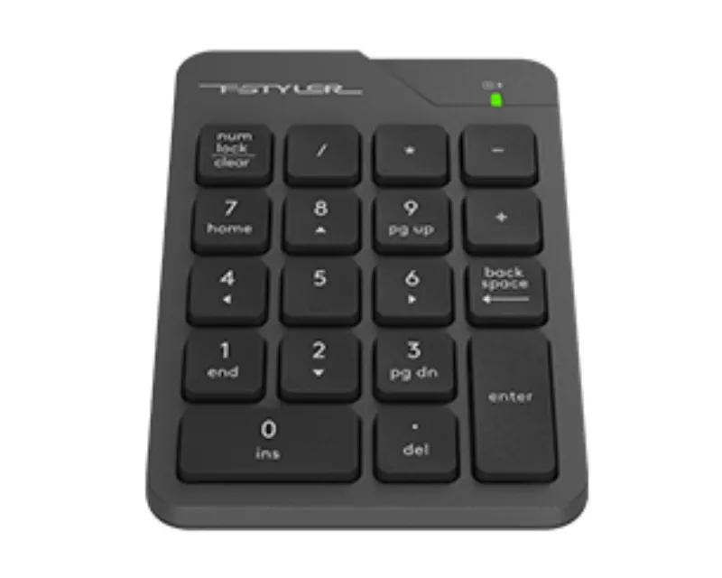 A4 TECH FGK21C FSTYLER 2.4G Wireless Numeric Keypad USB Type-C siva tastatura Slika 3