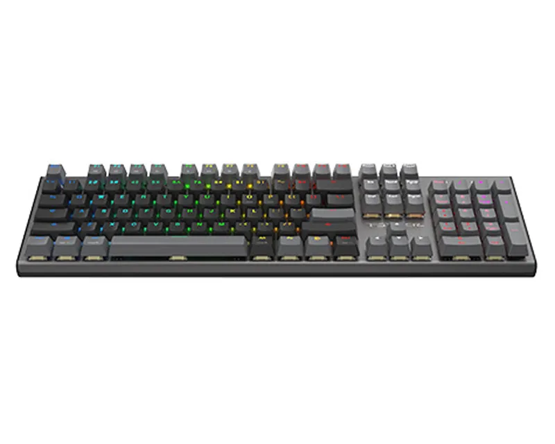 A4 TECH FS100 FSTYLER USB Neon Backlit US crna tastatura  Slika 2