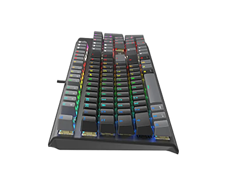 A4 TECH FS100 FSTYLER USB Neon Backlit US crna tastatura  Slika 5