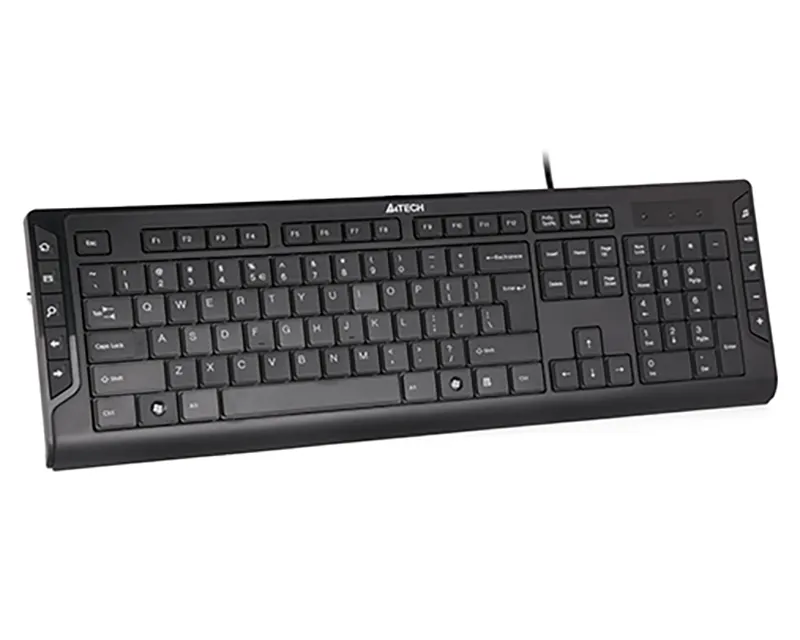 A4 TECH KD-600 X-SLIM USB US crna tastatura  Slika 2