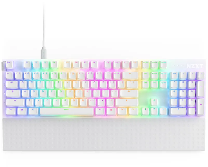 NZXT Function 2 mehanička tastatura US bela (KB-001NW-US) Slika 1