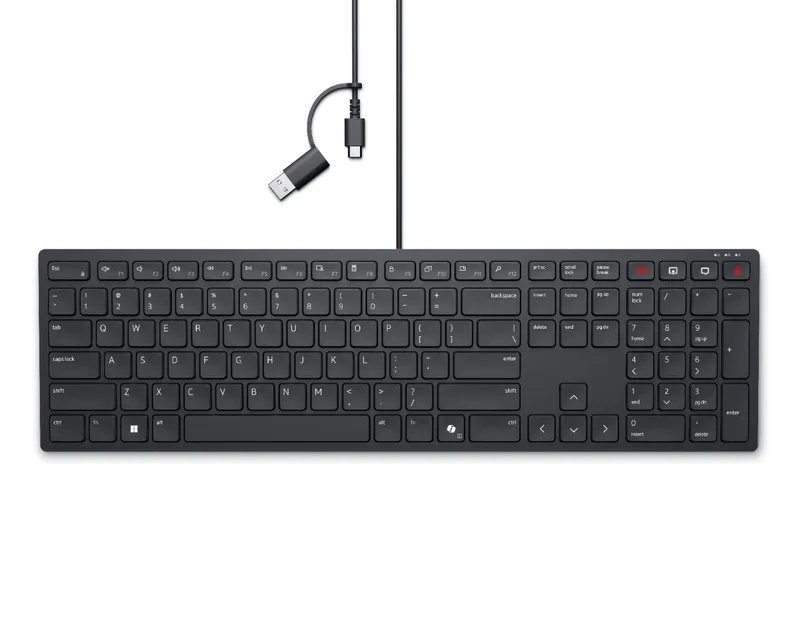 DELL KB525C Pro Collaboration US tastatura crna Slika 1