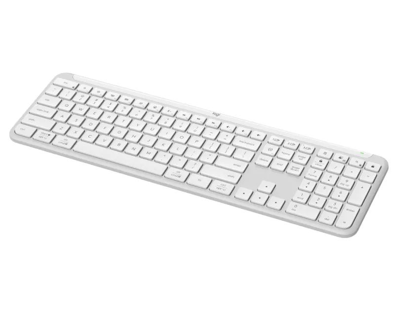 LOGITECH K950 Wireless White US tastatura bela Slika 4