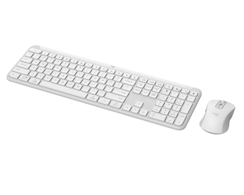 LOGITECH MK950 Wireless Desktop White US tastatura + miš Slika 3