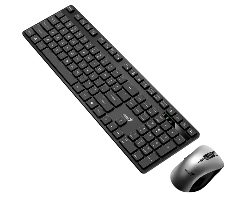 GENIUS KM-8216S Wireless USB US wireless crna tastatura Slika 2