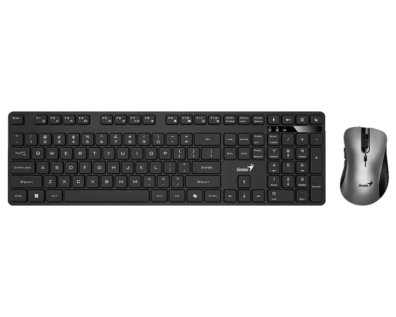 GENIUS KM-8216S Wireless USB US wireless crna tastatura Slika 1
