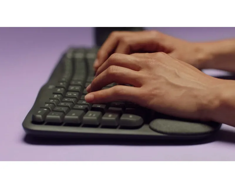 LOGITECH Wave keys wireless US tastatura Graphite OEM Slika 5