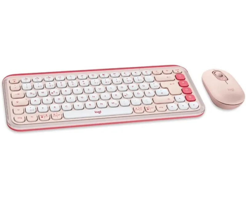 LOGITECH POP Icon Combo US tastatura rose  Slika 2