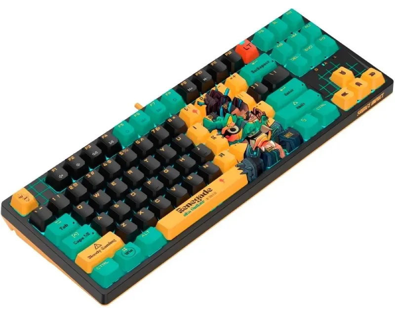 A4 TECH AT87 Bloody Alpha Gaming Renegade USB US tastatura Slika 2