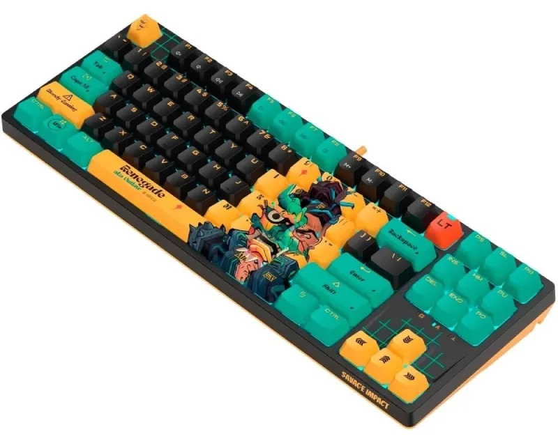 A4 TECH AT87 Bloody Alpha Gaming Renegade USB US tastatura Slika 3