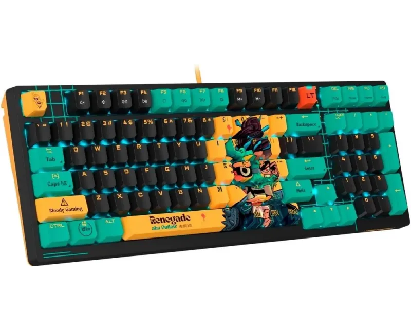 A4 TECH AT98 Bloody Alpha Gaming Renegade USB US tastatura Slika 4